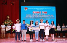 Trường Đại học Vinh giành giải Nhất Cuộc thi Olympic tiếng Anh tỉnh Nghệ An năm 2018