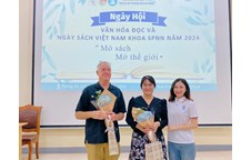 Ngày hội Văn hóa đọc và ngày Sách Việt Nam Khoa Sư phạm Ngoại ngữ năm 2024