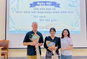  Ngày hội Văn hóa đọc và ngày Sách Việt Nam Khoa Sư phạm Ngoại ngữ năm 2024